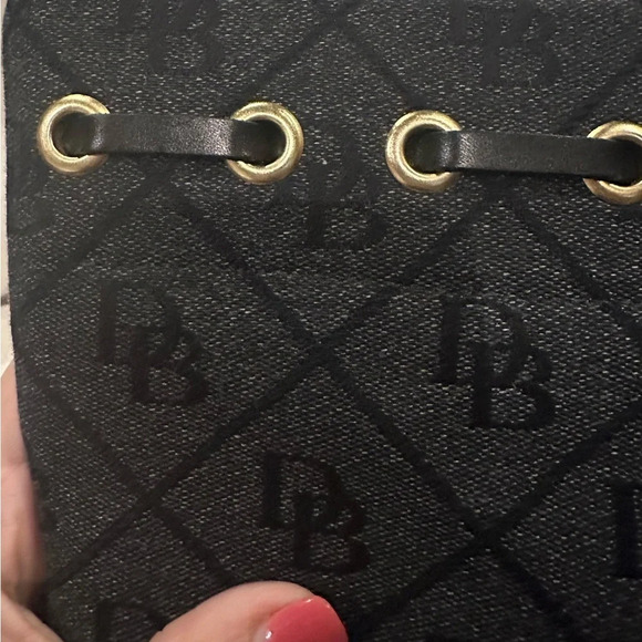 Dooney & Bourke Monogram Shoulder bag - gray and black - excellent condition - Picture 11 of 11